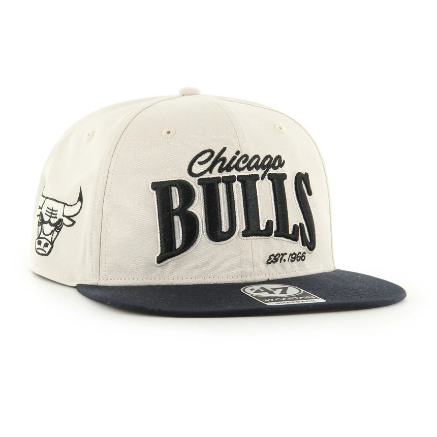 47 Brand Chandler Captain Chicago Bulls - Creme - Spin Limit Boardshop