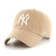 47 Brand MLB Clean Up New York Yankees - Tan - Spin Limit Boardshop