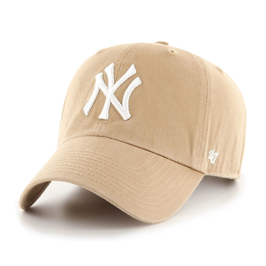 47 Brand MLB Clean Up New York Yankees - Tan - Spin Limit Boardshop