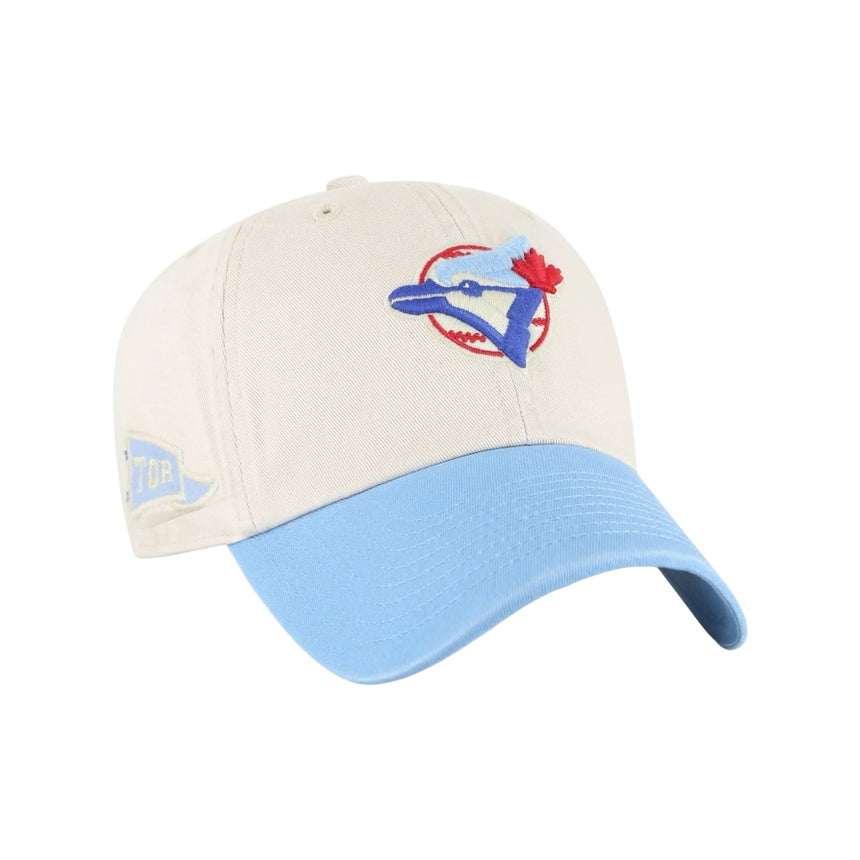 47 Brand MLB Clean Up Toronto Blue Jays - Tan - Spin Limit Boardshop
