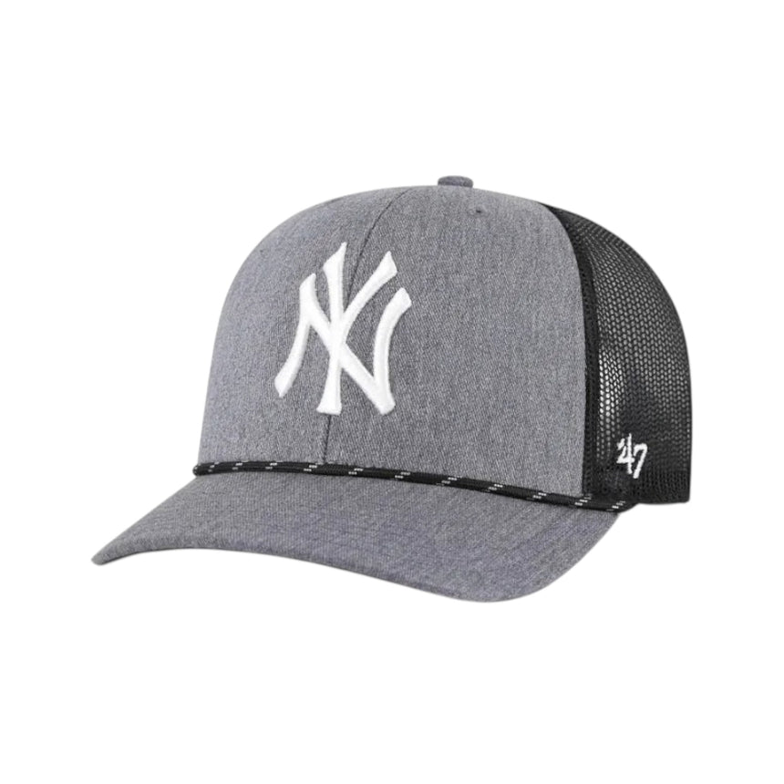 47 Brand Trucker New York Yankees - Grey black - Spin Limit Boardshop