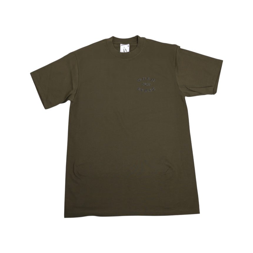 Spin Limit Fraktur Logo - Olive