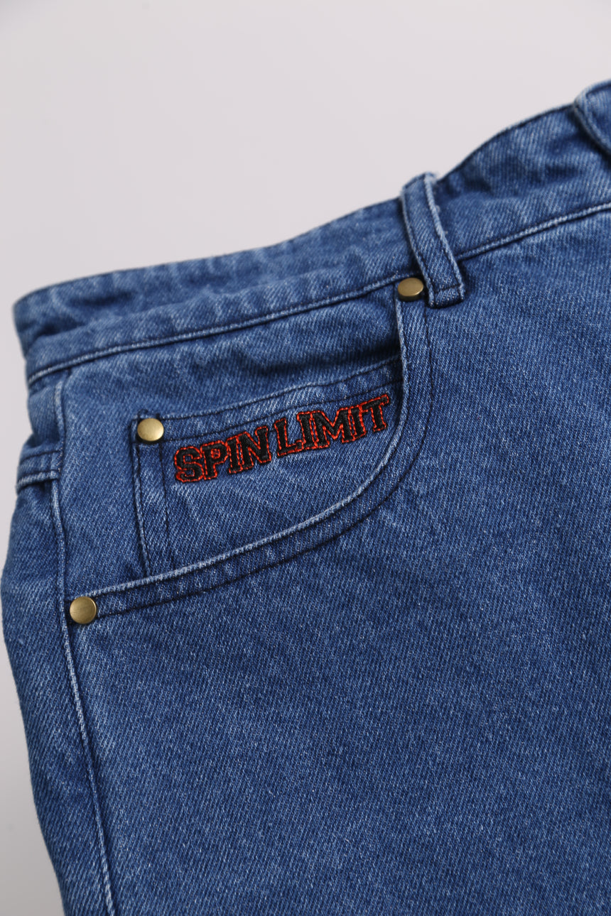 Spin Limit Cone Baggy Short - Medium Blue