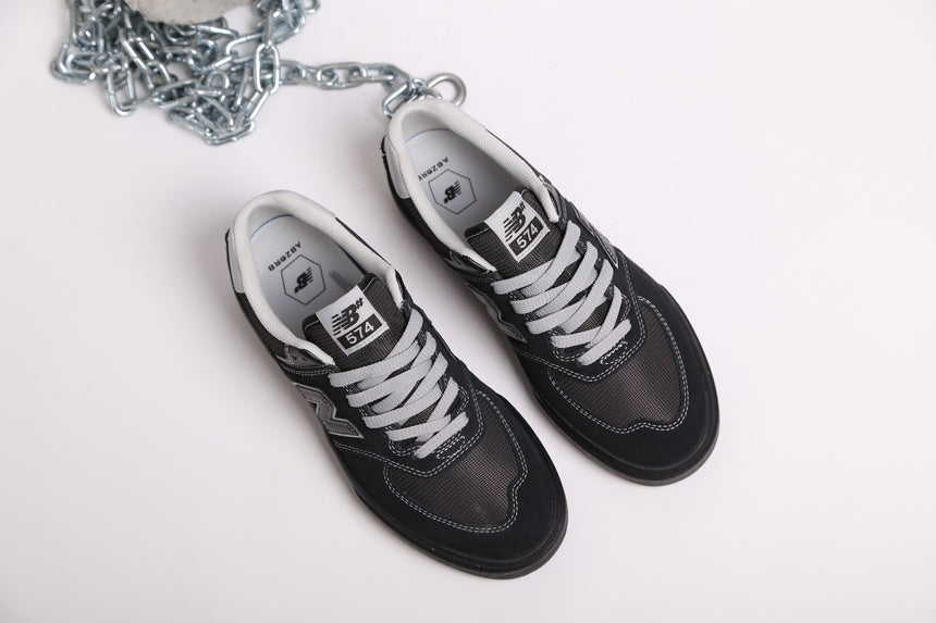 New Balance Numeric 574 Vulc - Black Grey