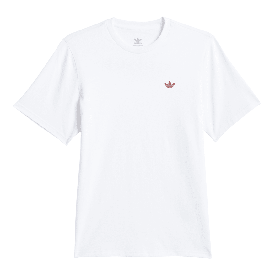 Adidas Logo Skateboarding 4.0 Tee - White - Spin Limit Boardshop