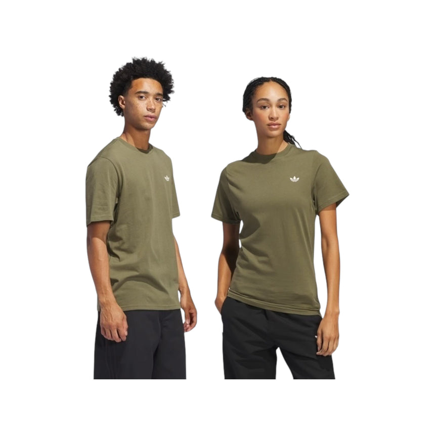 Adidas Logo Tee - Olive - Spin Limit Boardshop