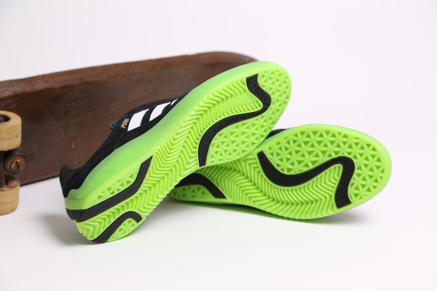 Adidas Puig Pro - Black Green - Spin Limit Boardshop