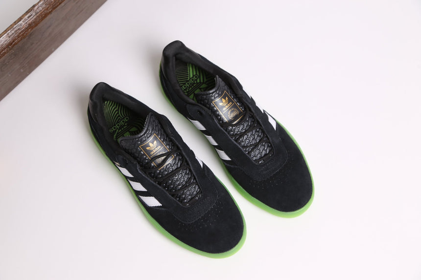 Adidas Puig Pro - Black Green - Spin Limit Boardshop