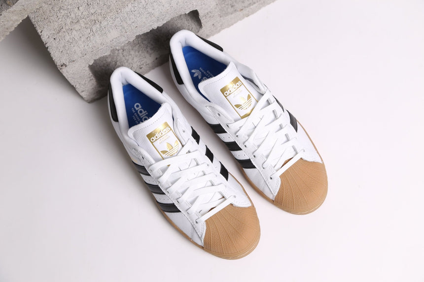 Adidas Superstar ADV - White Gum - Spin Limit Boardshop