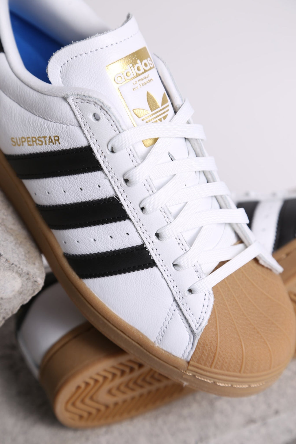 Adidas Superstar ADV White Gum Spin Limit Boardshop