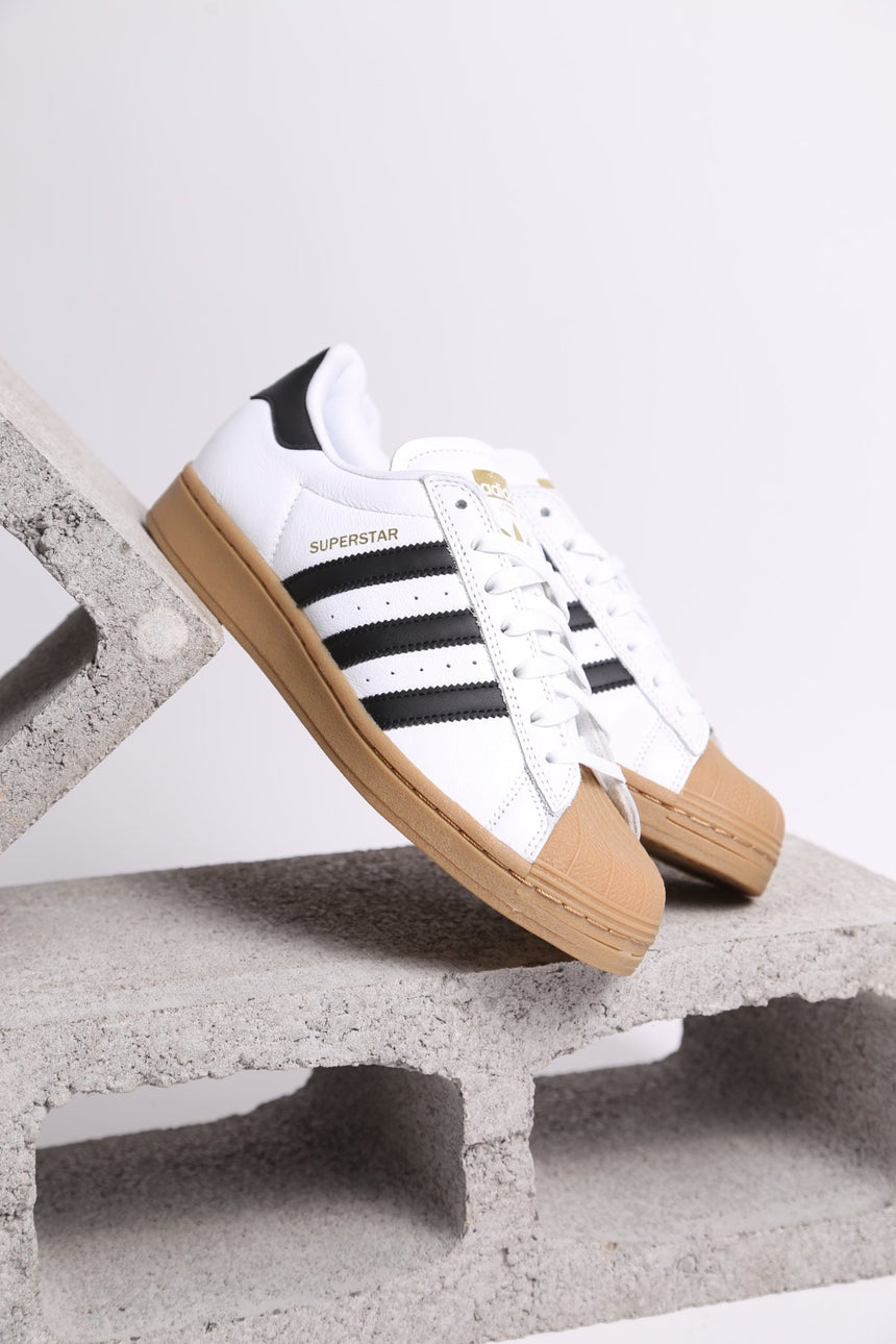 Adidas Superstar ADV - White Gum - Spin Limit Boardshop