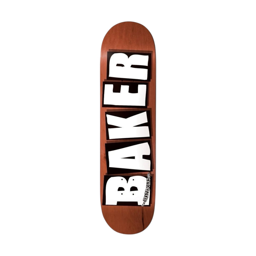 Baker Brand Logo Random Vaneers B2 Shape Deck - 8.5 - Spin Limit Boardshop