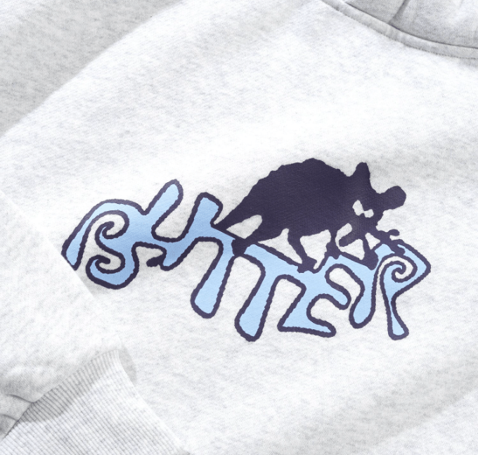 Butter Goods Rascal Pullover Hood - Ash - Spin Limit Boardshop