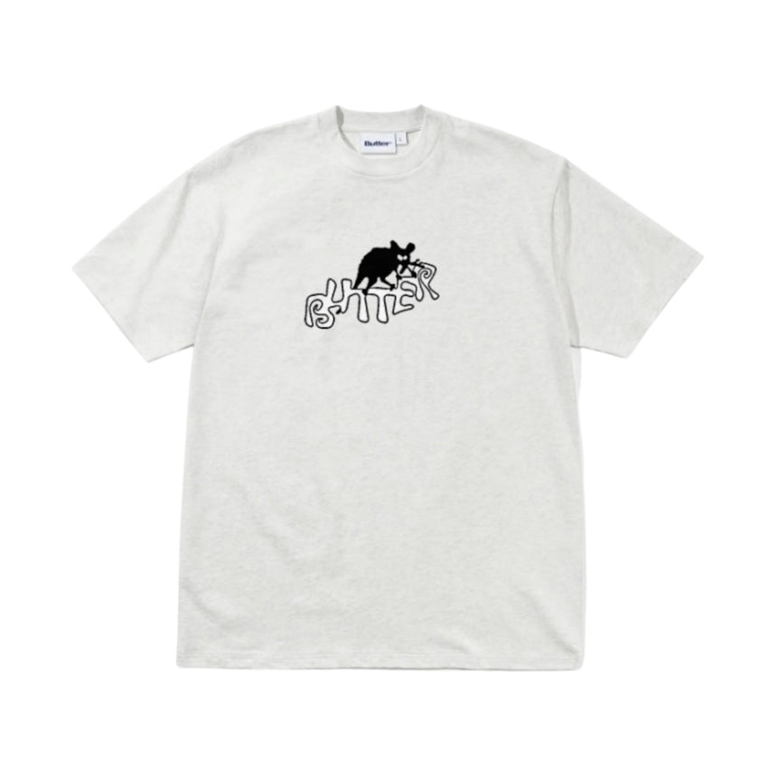 Butter Goods Rascal Tee - Ash - Spin Limit Boardshop