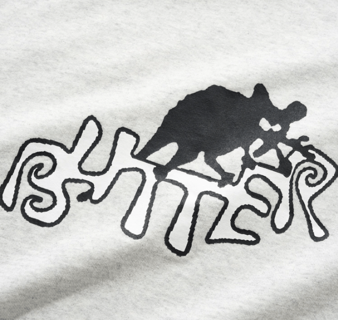 Butter Goods Rascal Tee - Ash - Spin Limit Boardshop
