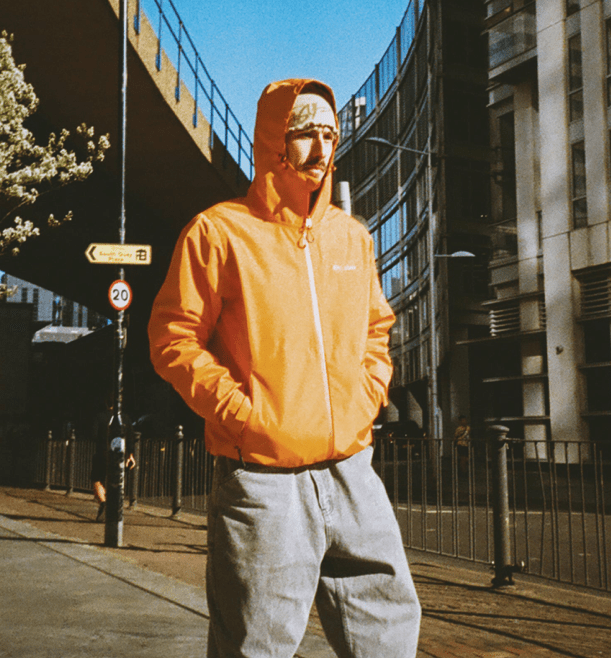Butter Goods T - Rain Jacket - Orange - Spin Limit Boardshop