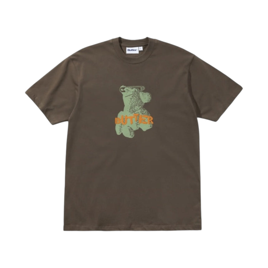 Butter Goods Teddy Bear Tee - Brown - Spin Limit Boardshop