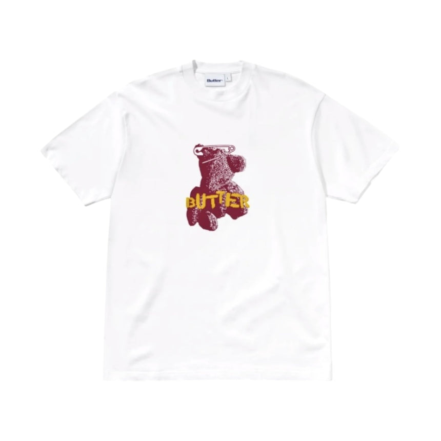 Butter Goods Teddy Bear Tee - White - Spin Limit Boardshop