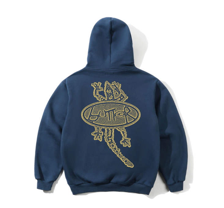 Butter Goods Wipeout Pullover Hood - Ocean - Spin Limit Boardshop