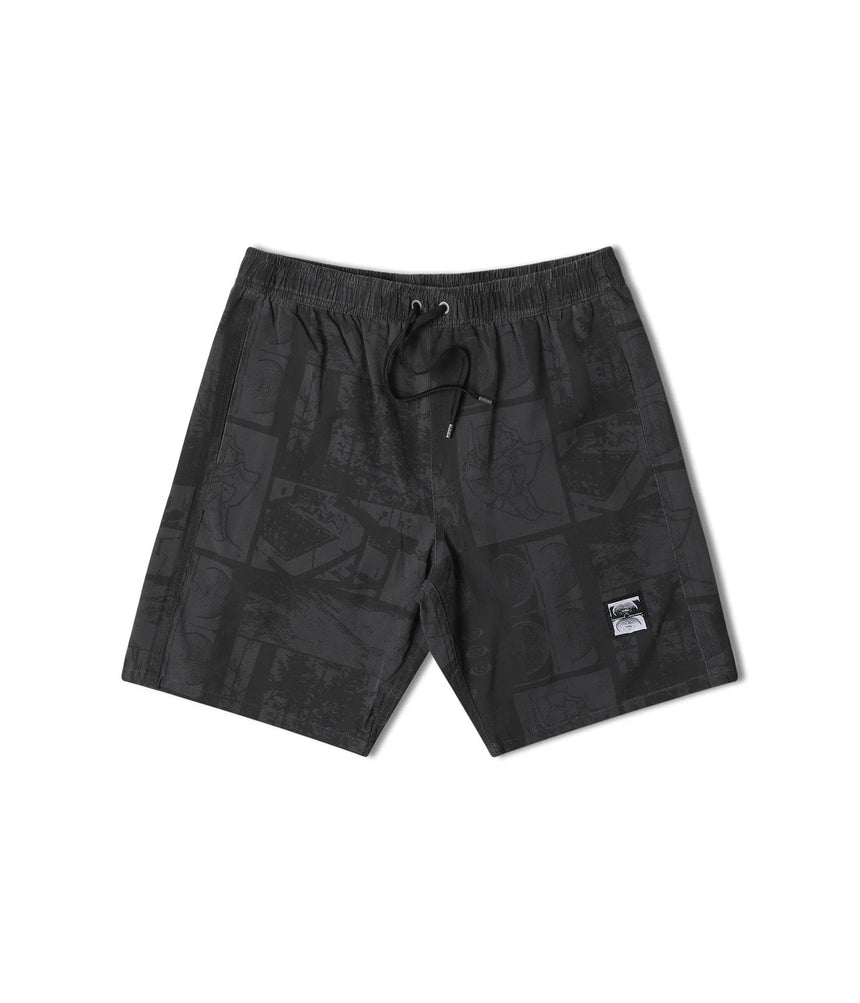Former Swans Requiem Swim Short - Black Grey - Spin Limit Boardshop