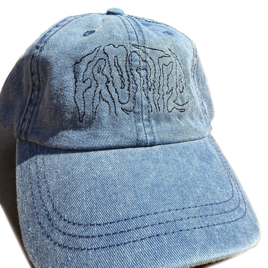 Frosted Matching Cap - Light Blue - Spin Limit Boardshop