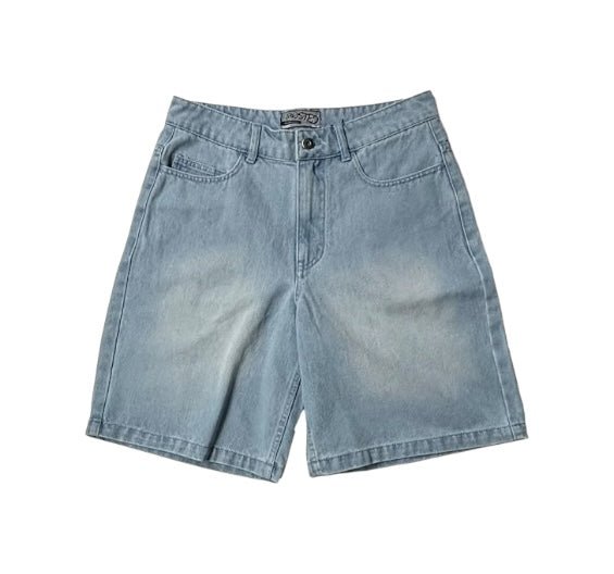 Frosted Wavy Shorts - Light Blue - Spin Limit Boardshop