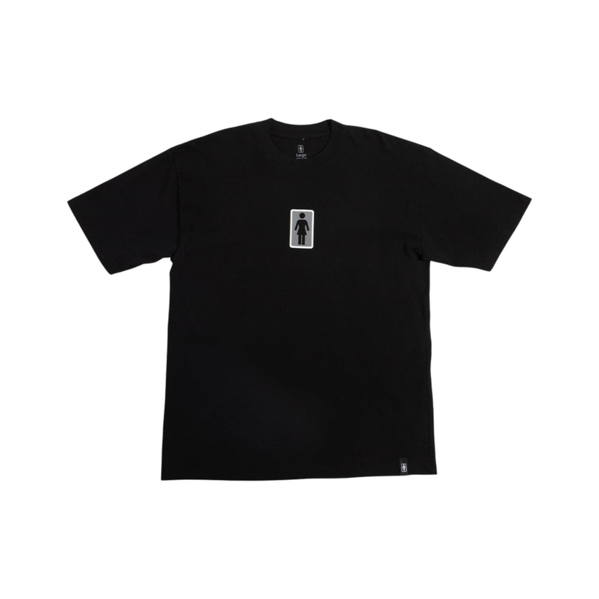 Girl OG Standard Tee - Black - Spin Limit Boardshop