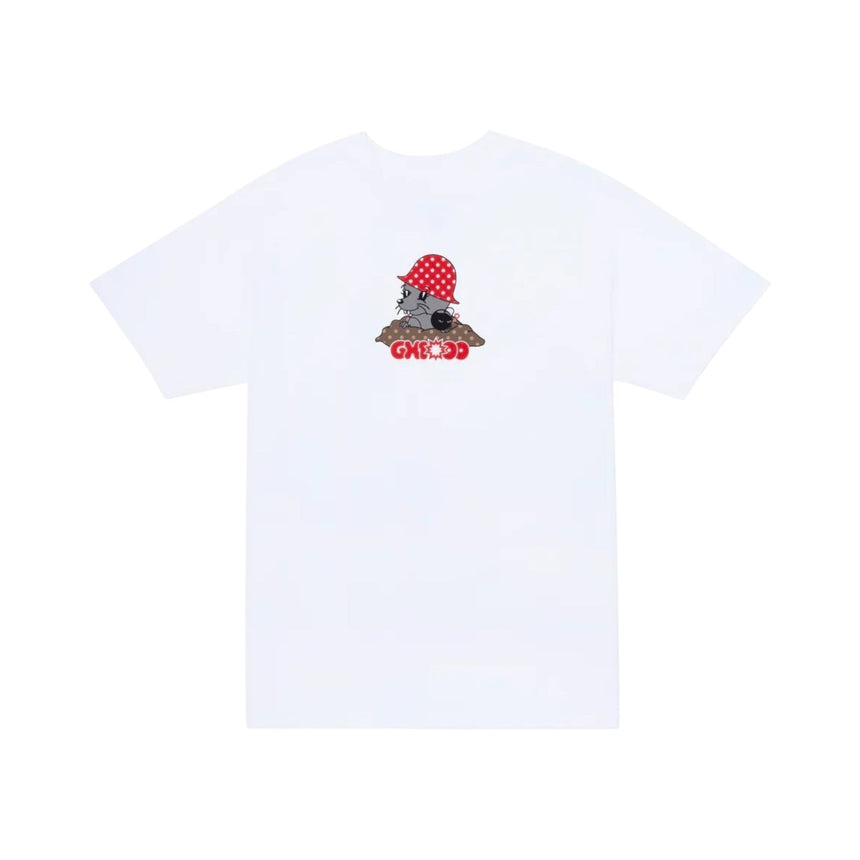 GX1000 Mole Tee - White - Spin Limit Boardshop