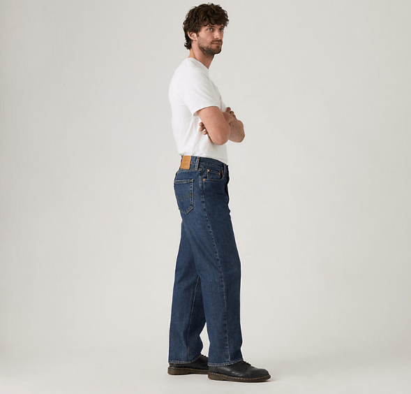 Levi's 568 Loose Straight 0095 - Raw Blue - Spin Limit Boardshop