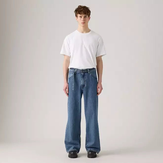 Levi's Twisted Baggy Wide Pant 0003 - Medium Blue - Spin Limit Boardshop