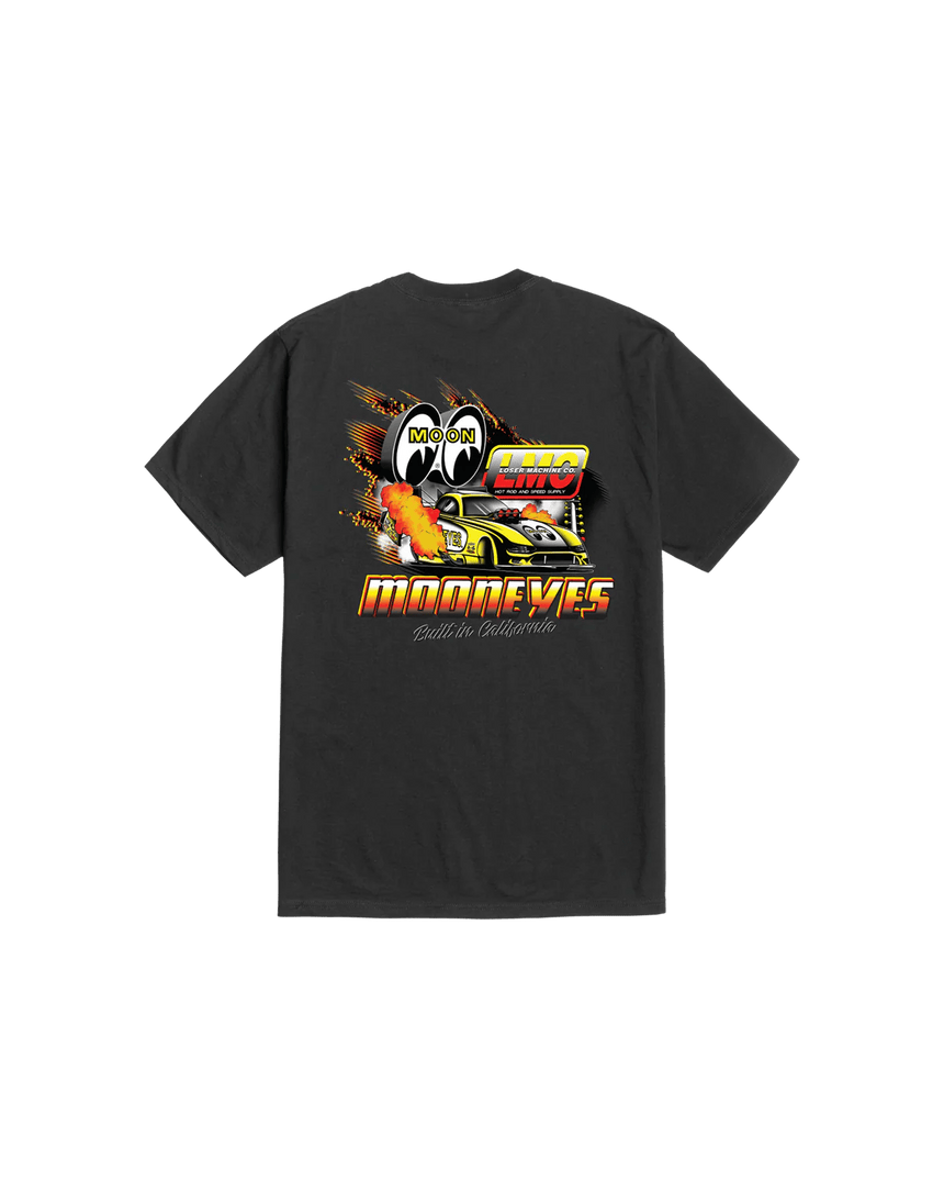 Loser Machine Burnout Tee - Black - Spin Limit Boardshop