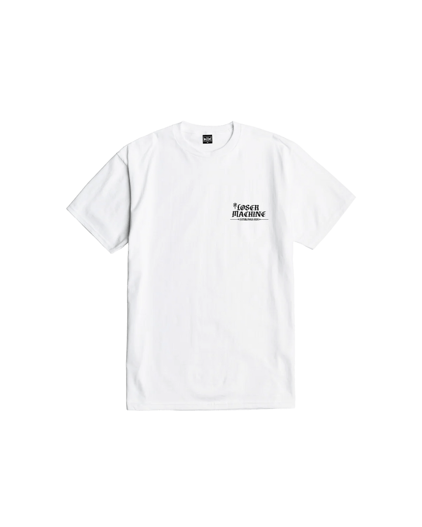 Loser Machine Califas Locos Tee - White - Spin Limit Boardshop