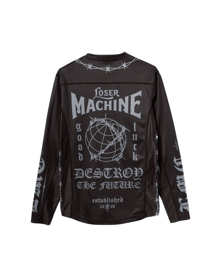 Loser Machine Chaos Jersey - Black - Spin Limit Boardshop