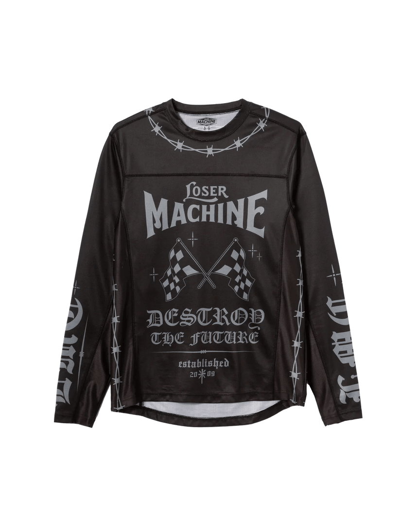 Loser Machine Chaos Jersey - Black - Spin Limit Boardshop