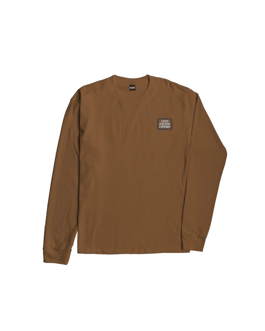 Loser Machine No Master Longsleeve - Brown - Spin Limit Boardshop