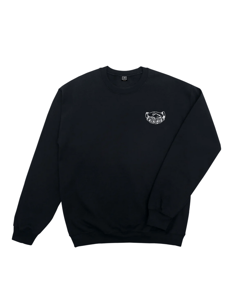 Loser Machine Secret Society Crew - Black - Spin Limit Boardshop