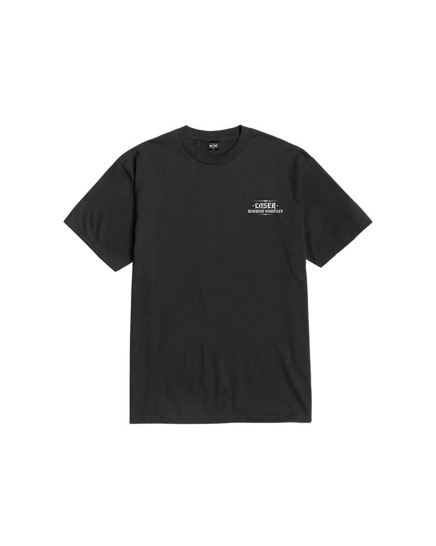 Loser Machine Thrash Pound Tee - Black - Spin Limit Boardshop