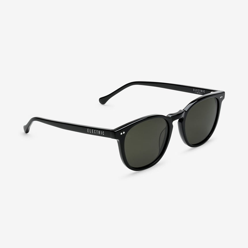 Lunette Electric Oak - Gloss Black/Grey Polarized - Spin Limit Boardshop