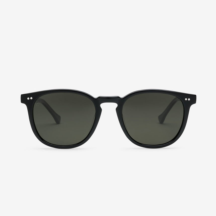 Lunette Electric Oak - Gloss Black/Grey Polarized - Spin Limit Boardshop