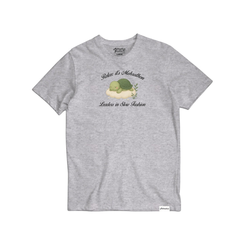 Mehrathon Slow Fashion Tee - Ash Grey - Spin Limit Boardshop