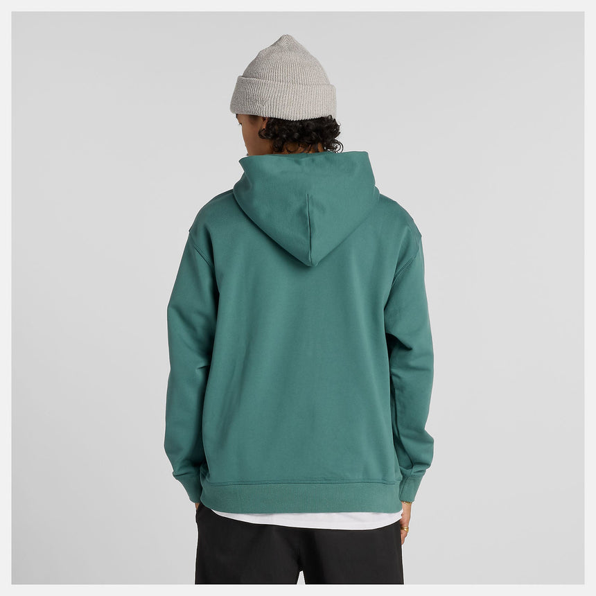 NB Numeric French Terry Hood - Turquoise - Spin Limit Boardshop