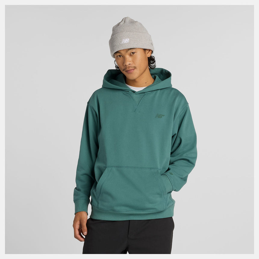 NB Numeric French Terry Hood - Turquoise - Spin Limit Boardshop
