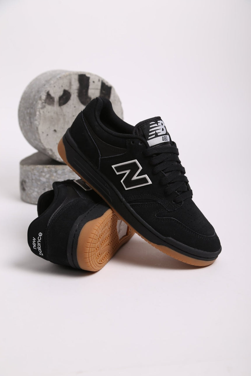 New Balance Numeric 480 - Black Gum - Spin Limit Boardshop
