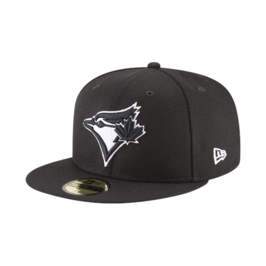 New Era Cap 59Fifty Fitted - MLB Blue Jays Black - Spin Limit Boardshop