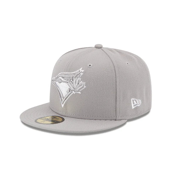 New Era Cap 59Fifty Fitted - MLB Blue Jays Grey - Spin Limit Boardshop