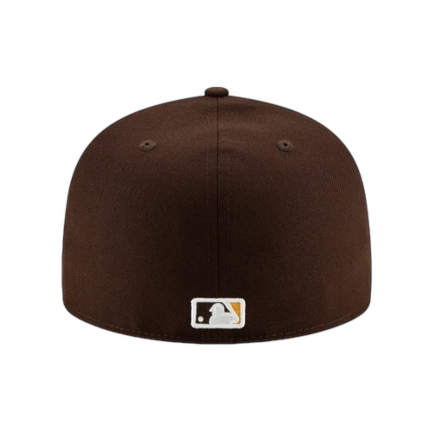 New Era Cap 59Fifty Fitted - MLB San Diego Padres Brown Yellow - Spin Limit Boardshop