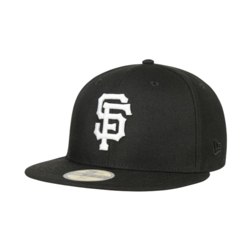 New Era Cap 59Fifty Fitted - MLB San Francisco Giants Black White - Spin Limit Boardshop