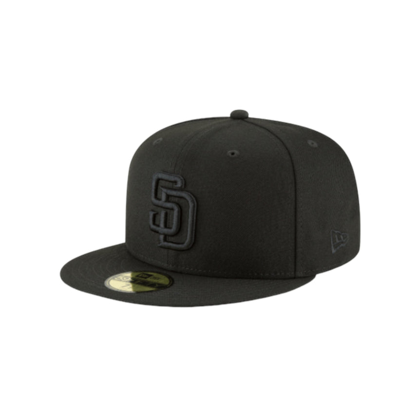New Era Cap 59Fifty Fitted - MLB San Padres Black - Spin Limit Boardshop