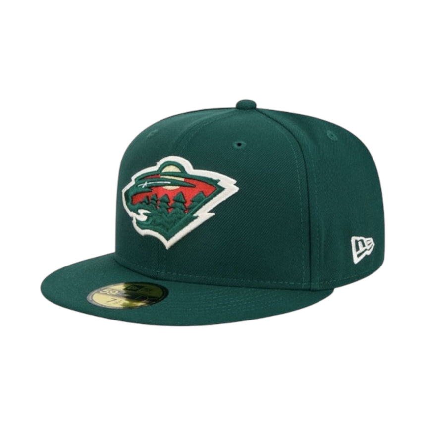 New Era Cap 59Fifty Fitted - NHL Wildcats Green - Spin Limit Boardshop