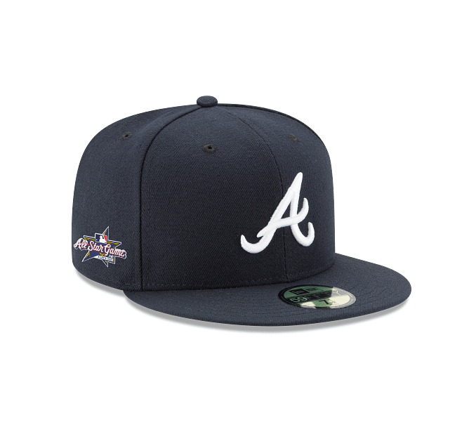 New Era Cap MLB Atlanta Braves All Star Game 59Fifty Fitted - Navy - Spin Limit Boardshop